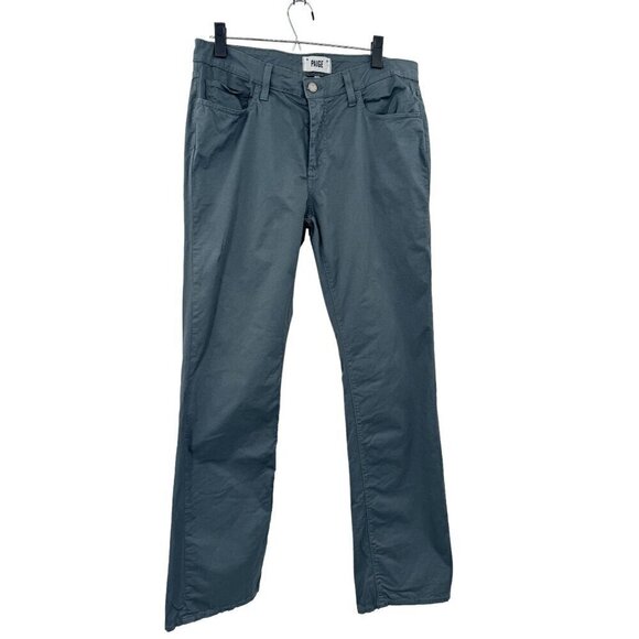 Paige Gray Straight Leg Pants 33x33 NWOT - Picture 1 of 6